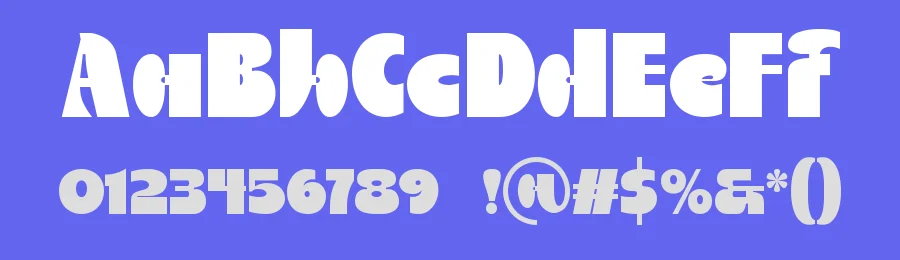 Houte–Retro Bold Display Font by Maiko Hatta — Decorative Font — thumbnail 3