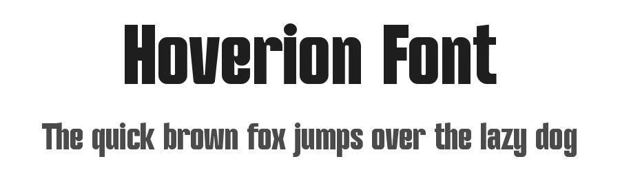 Hoverion Font by Variatype — Sans Serif Font