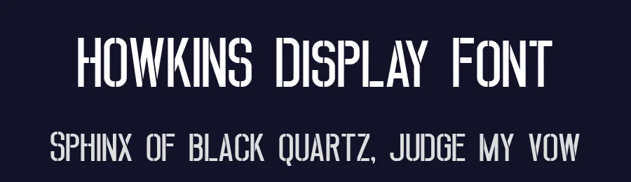 HOWKINS Display Font by Inspiratype Studio — Display Font — thumbnail 2
