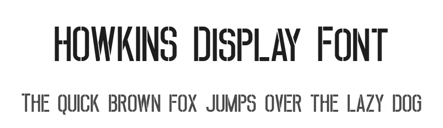 HOWKINS Display Font by Inspiratype Studio โ Display Font