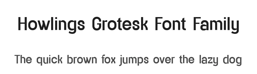 Howlings Grotesk Font Family by UICreative — Decorative Font