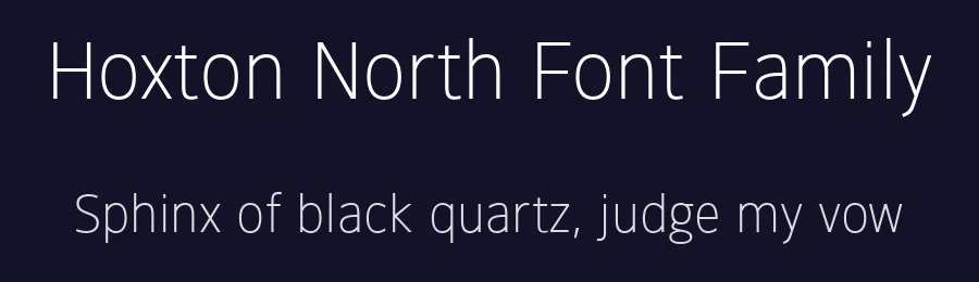 Hoxton North Font Family by The Northern Block — Sans Serif Font — thumbnail 2