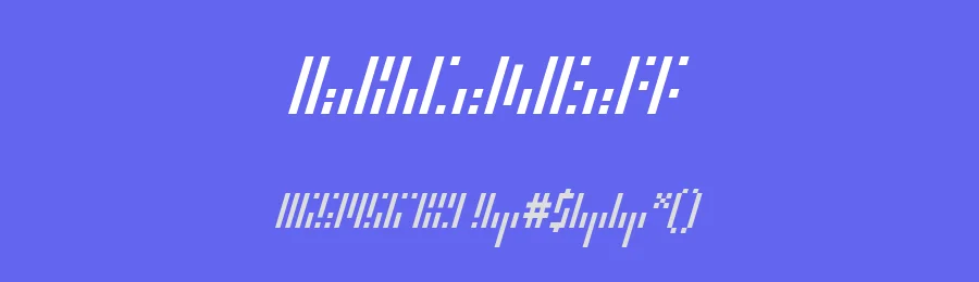 HP Slant font by Finalized — Display Font — thumbnail 3