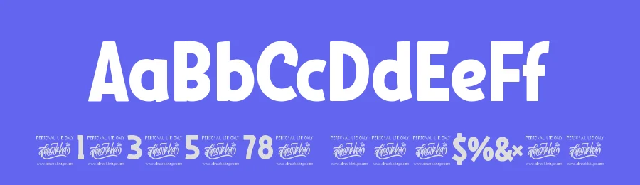 Hubby Bunny – Cute Display Sans Font by Almarkha Type — Decorative Font — thumbnail 3