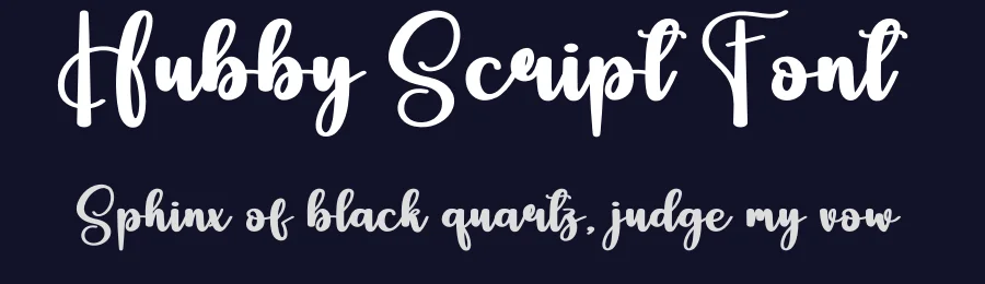 Hubby Script Font by andikastudio — Script Handwritten Font — thumbnail 2