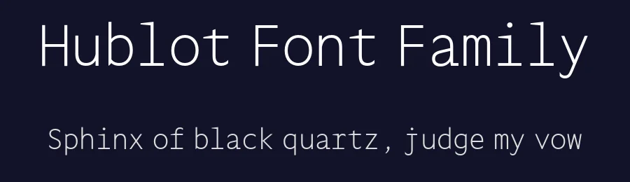 Hublot Font Family by Lift Type — Sans Serif Font — thumbnail 2