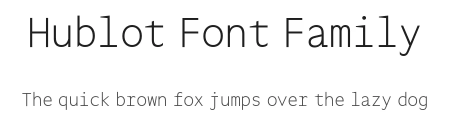 Hublot Font Family by Lift Type — Sans Serif Font