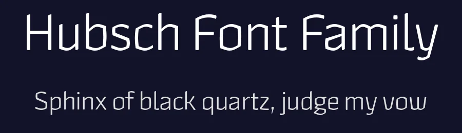 Hubsch Font Family by The Northern Block — Display Font — thumbnail 2