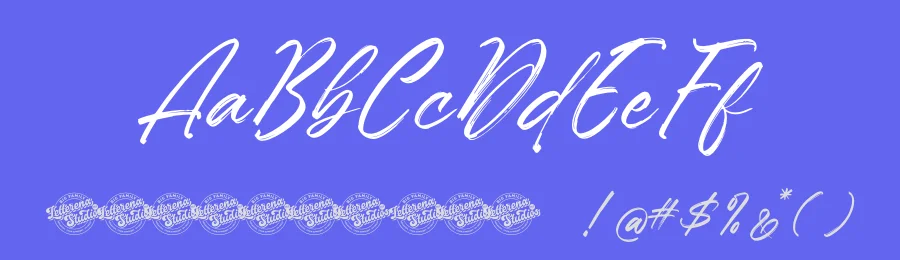 Hugetta Amphals Brush Font by letterenastudios — Script Handwritten Font — thumbnail 3