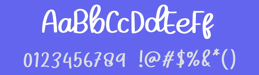 Hugework Handwritten Font by andikastudio — Script Handwritten Font — thumbnail 3