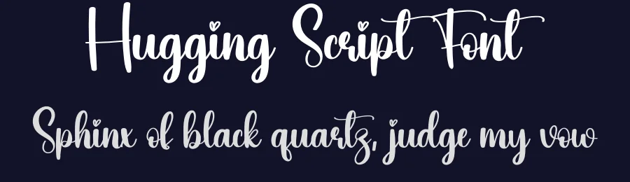 Hugging Script Font by creativeletter — Script Handwritten Font — thumbnail 2