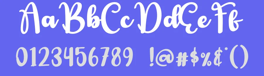 Huggle Script Font by creativeletter — Script Handwritten Font — thumbnail 3