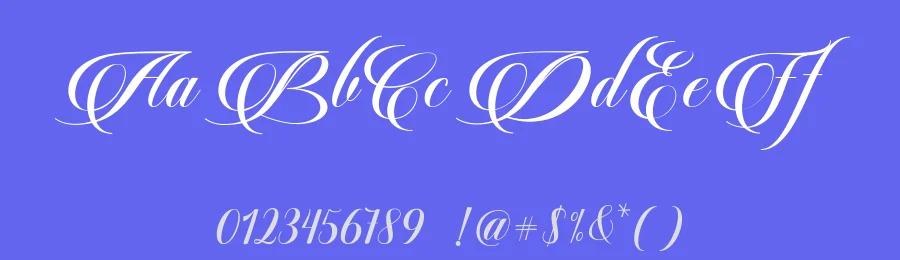 Hughetta Calligraphy Font by Has Rizal — Script Handwritten Font — thumbnail 3