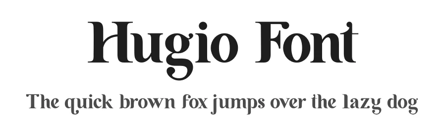 Hugio Font by Rockboy Studio — Decorative Font