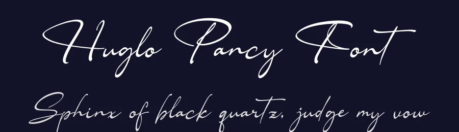 Huglo Pancy Font by Denustudios — Script Handwritten Font — thumbnail 2