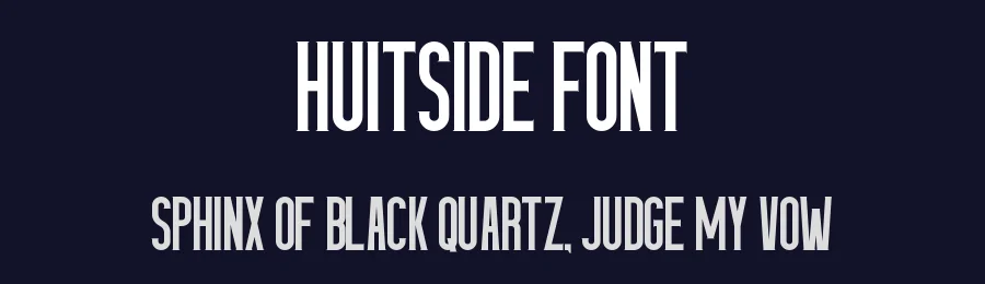 Huitside Font by asfgraphics — Serif Font — thumbnail 2