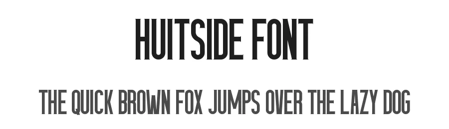 Huitside Font by asfgraphics — Serif Font