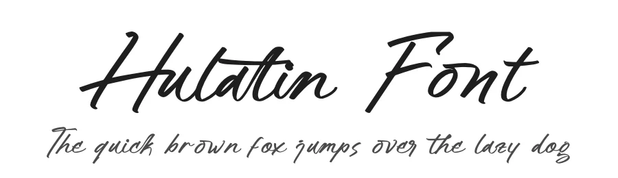 Hulatin Font by stylishtype.co — Script Handwritten Font
