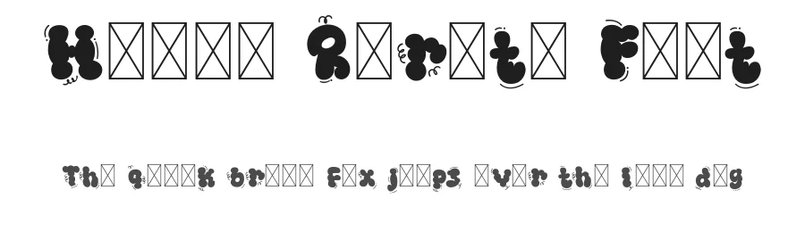 Human Rarity Font by Imoodev — Display Font