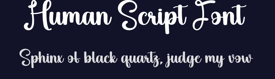Human Script Font by andikastudio — Script Handwritten Font — thumbnail 2
