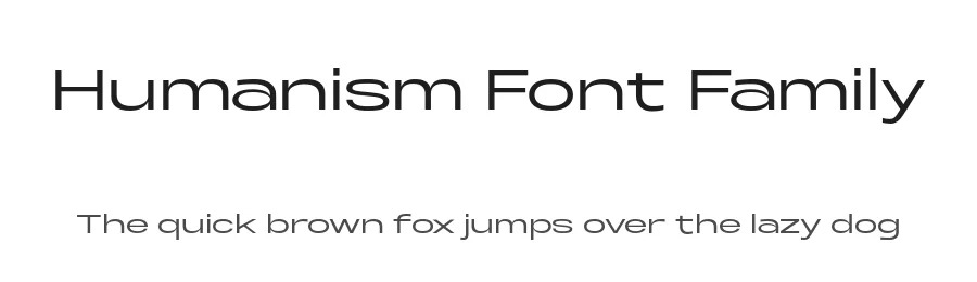 Humanism Font Family by Prominent and Affluent — Sans Serif Font