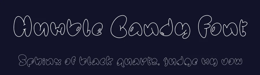 Humble Candy Font by letterfabric — Display Font — thumbnail 2