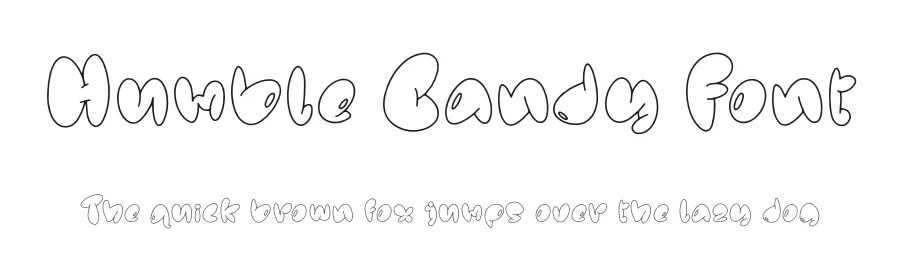 Humble Candy Font by letterfabric — Display Font
