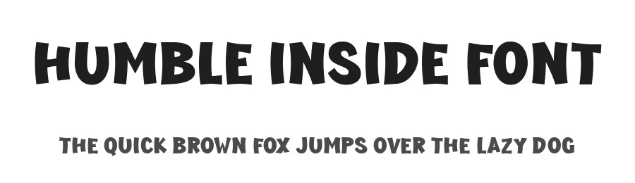 Humble Inside Font by Anto (7NTypes) — Display Font