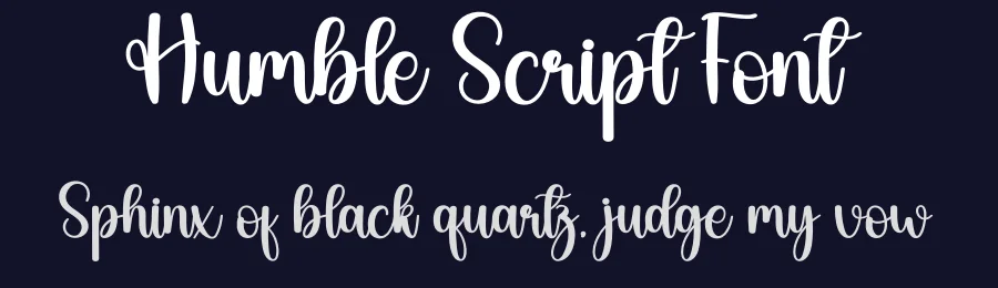 Humble Script Font by creativeletter — Script Handwritten Font — thumbnail 2