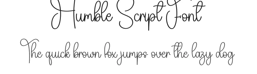 Humble Script Font by andikastudio — Script Handwritten Font