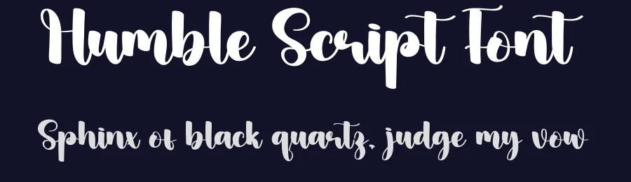 Humble Script Font by creativeletter — Script Handwritten Font — thumbnail 2