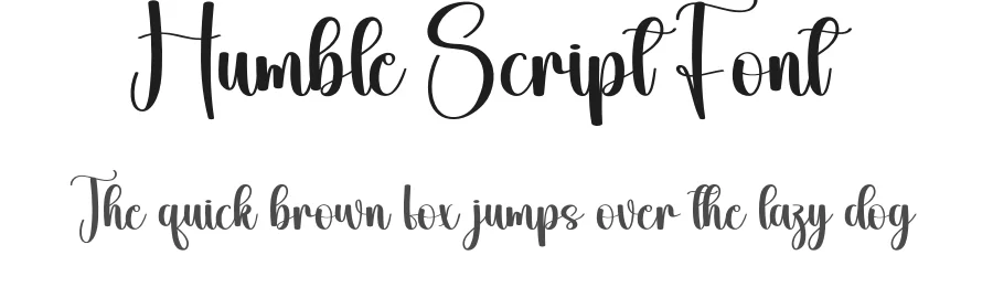 Humble Script Font by andikastudio — Script Handwritten Font