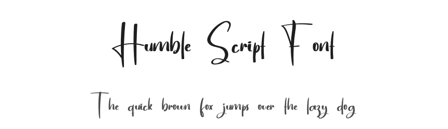 Humble Script Font by inermediaSTUDIO — Script Handwritten Font