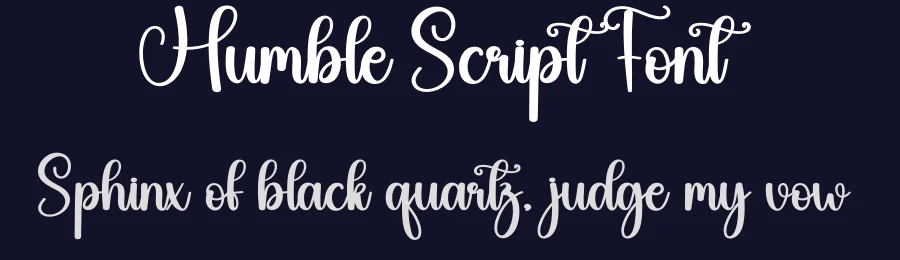 Humble Script Font by creativeletter — Script Handwritten Font — thumbnail 2