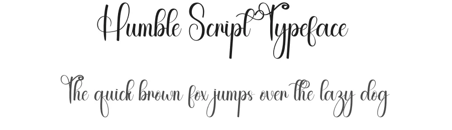 Humble Script Typeface by andikastudio — Script Handwritten Font