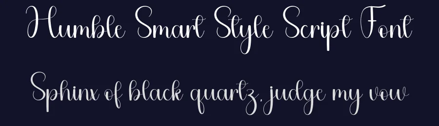 Humble Smart Style Script Font by freshtypeink — Script Handwritten Font — thumbnail 2