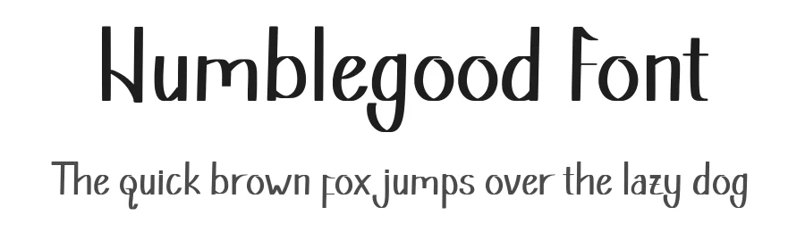 Humblegood Font by Javanicestudio — Decorative Font
