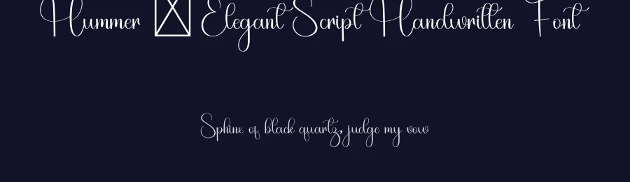 Hummer – Elegant Script Handwritten Font by freshtypeink — Script Handwritten Font — thumbnail 2