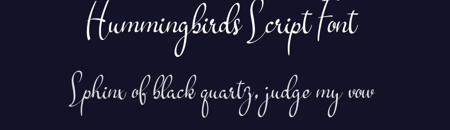 Hummingbirds Script Font by andikastudio — Script Handwritten Font — thumbnail 2