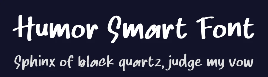 Humor Smart Font by Studio Hello Good — Display Font — thumbnail 2