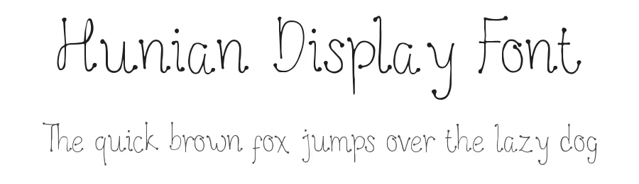 Hunian Display Font by jetsmax — Display Font