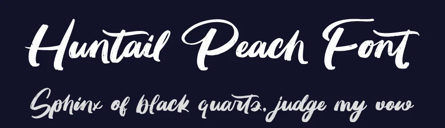 Huntail Peach Font by letterenastudios — Script Handwritten Font — thumbnail 2