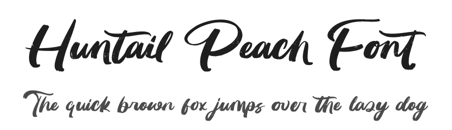 Huntail Peach Font by letterenastudios — Script Handwritten Font