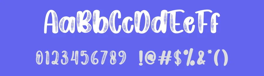 Hunter Dragon Brush Font by creativeletter — Display Font — thumbnail 3