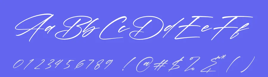 Hunterland Rebalion Font by letternity — Script Handwritten Font — thumbnail 3