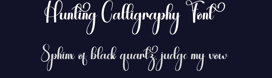 Hunting Calligraphy Font by andikastudio — Script Handwritten Font — thumbnail 2