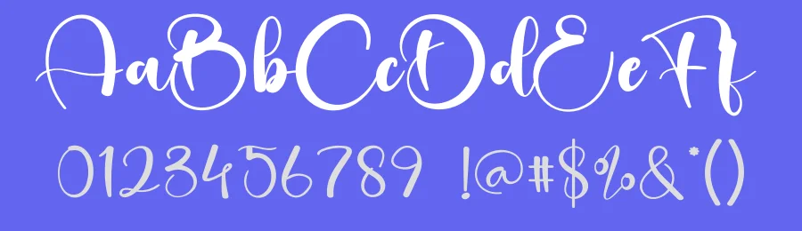 Hunting Calligraphy Font by creativeletter — Script Handwritten Font — thumbnail 3
