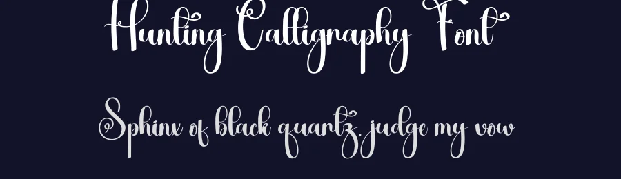 Hunting Calligraphy Font by andikastudio — Script Handwritten Font — thumbnail 2