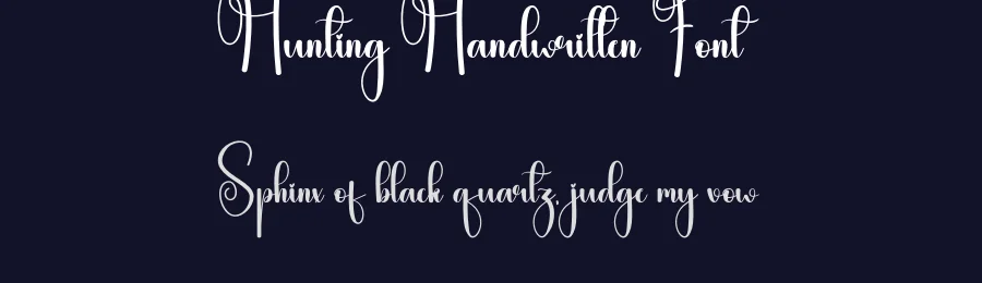 Hunting Handwritten Font by andikastudio — Script Handwritten Font — thumbnail 2
