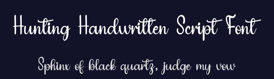Hunting Handwritten Script Font by inermediaSTUDIO — Script Handwritten Font — thumbnail 2